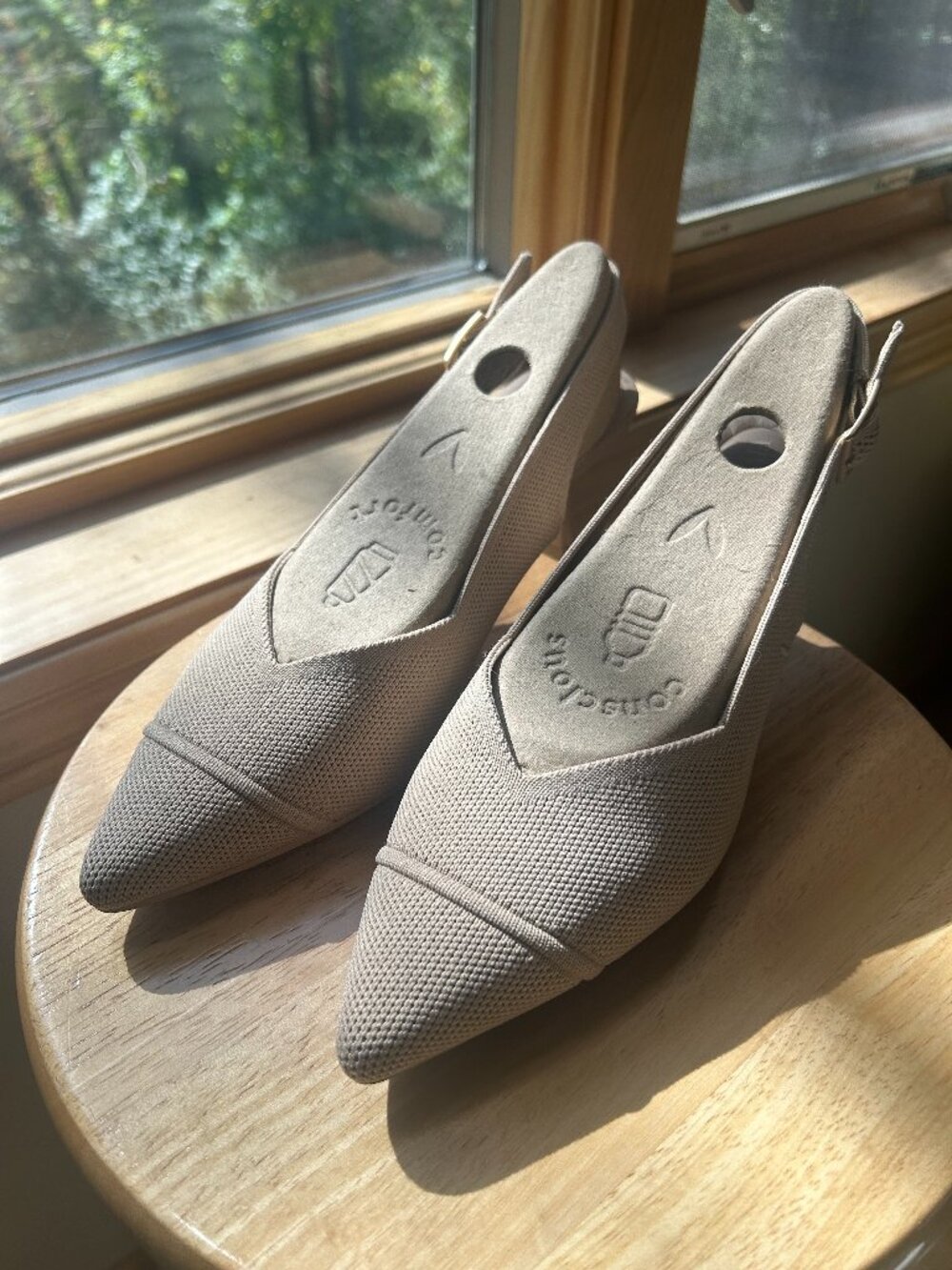 Vivaia Addison Slingback Heels Size US 8.5/EU 39.5